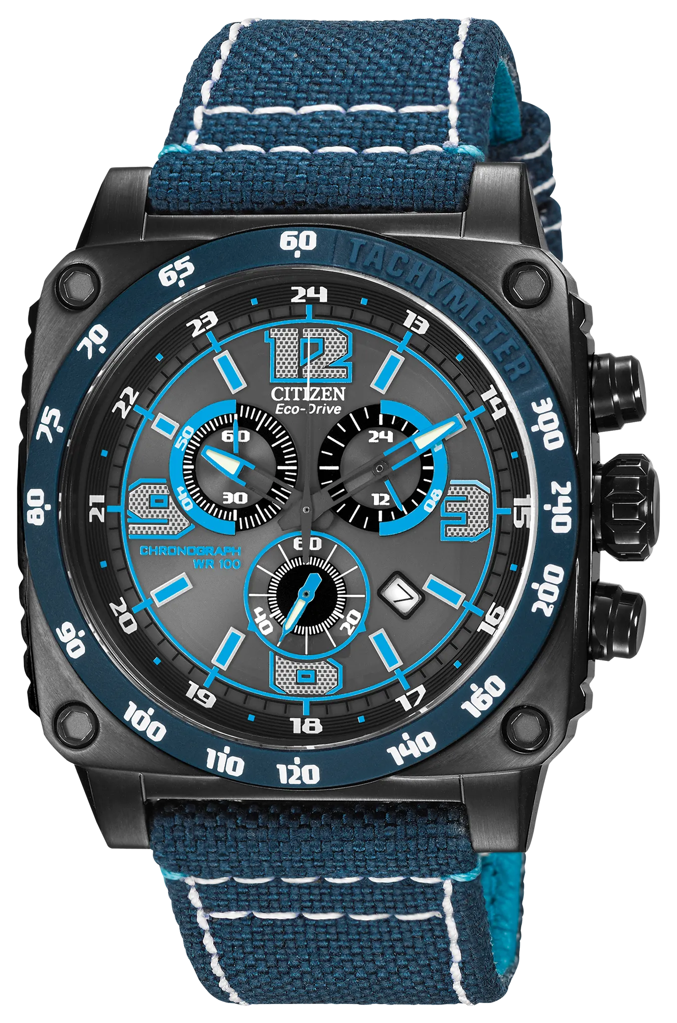 MFD - Multi-Function Display Gray Dial Nylon Strap AT2287-06H